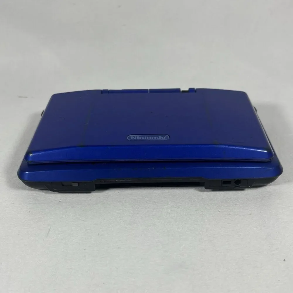Nintendo DS Original Blue NTR-001 No Power. Broken Hinge For Parts/repair